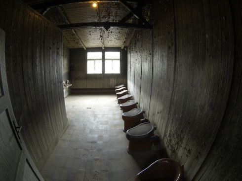 Toilets in the barracks