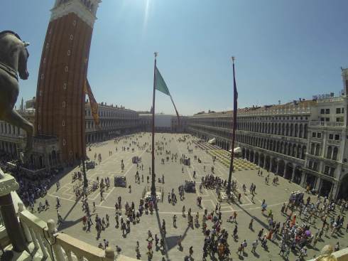 Piazza San Marco, teeming with people